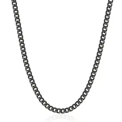 BROSWAY - Collar Plomo Hombre BIK95 - Plateado