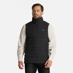 LIPPI - Chaqueta Hombre Snowmass Steam-Pro Vest Negro