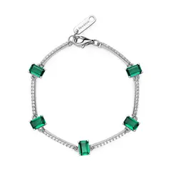 BROSWAY - Pulsera Fancy Plateado FLG04 - Plateado