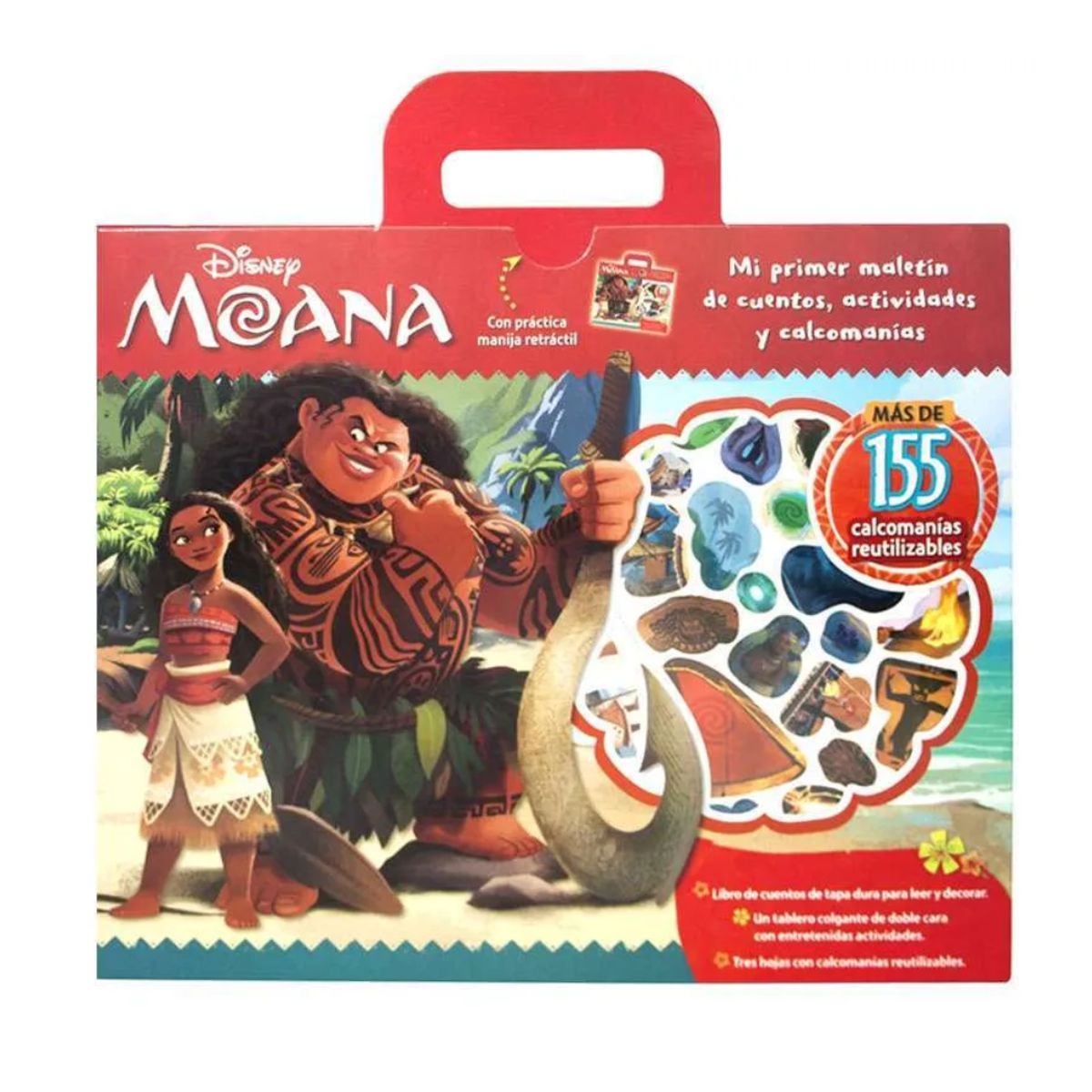 LEXUS - Libro Disney Moana Mi Primer Maletín De Actividades Y Stickers Lexus