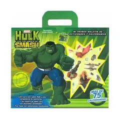 LEXUS - Libro Marvel Hulk Smash Mi Primer Maletín De Actividades Y Stickers