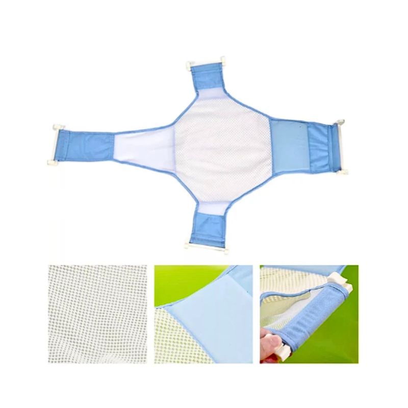GENERICO - Malla Soporte Apoyo Para Tina Baño Bebé Color Azul