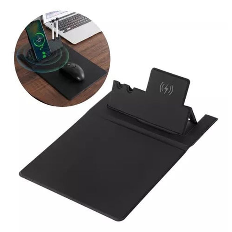GENERICO - Mouse Pad Con Carga Rapida Inalámbrica