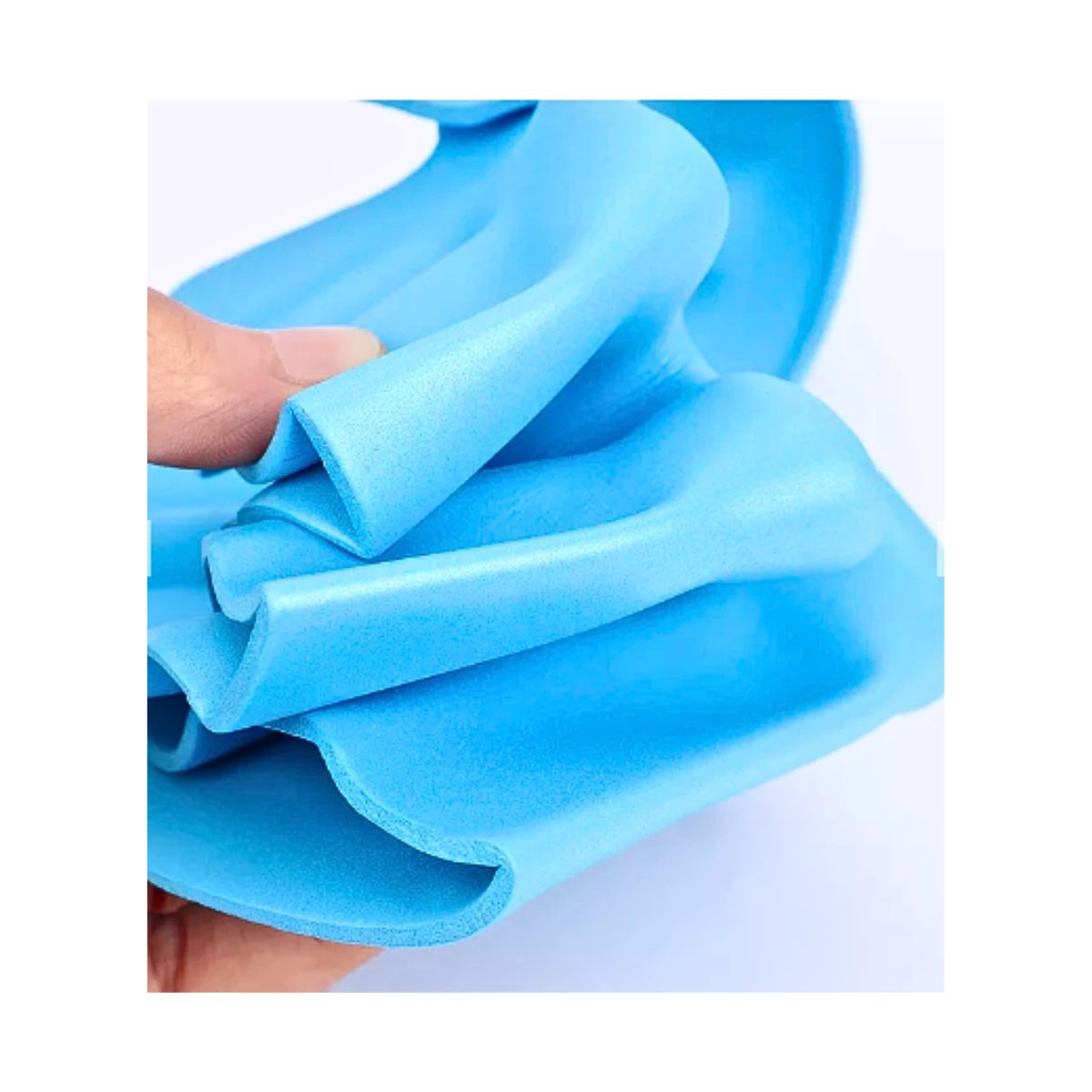 GENERICO - Gorro Protector De Ducha Para Bebé Color Azul