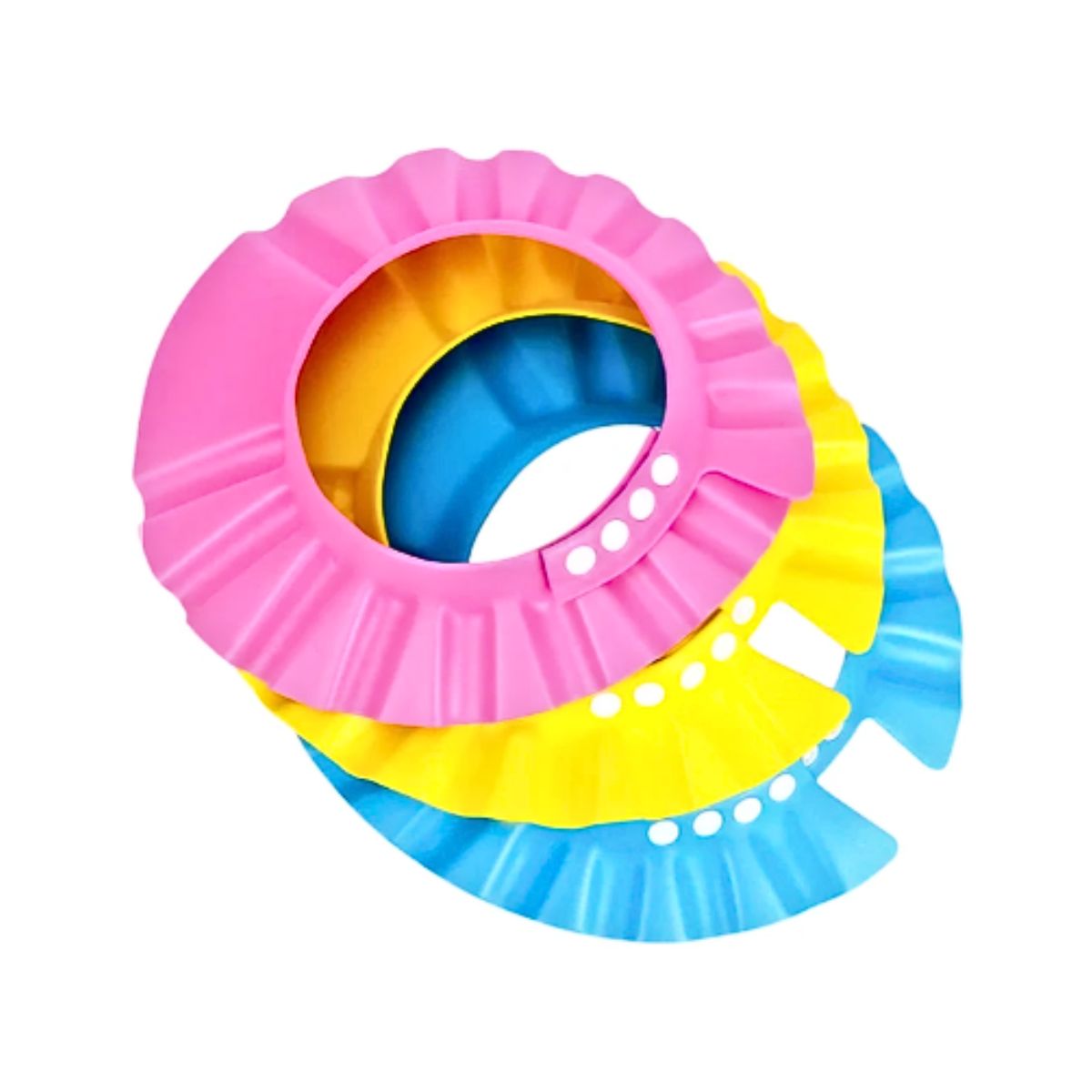 GENERICO - Gorro Protector De Ducha Para Bebé Color Rosa