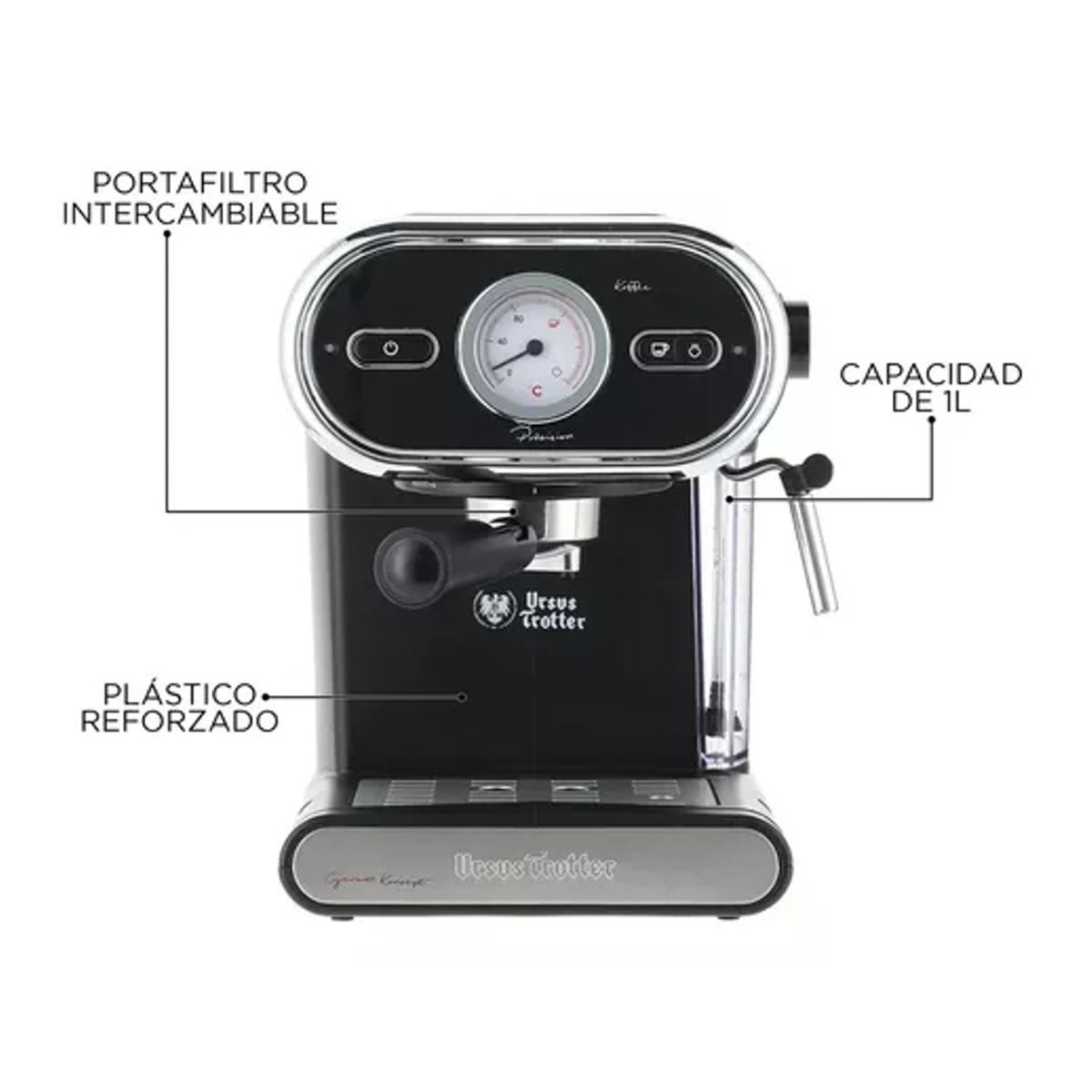 URSUS TROTTER - CAFETERA ELECTRICA URSUS TROTTER UT-KAFFEE20BAR