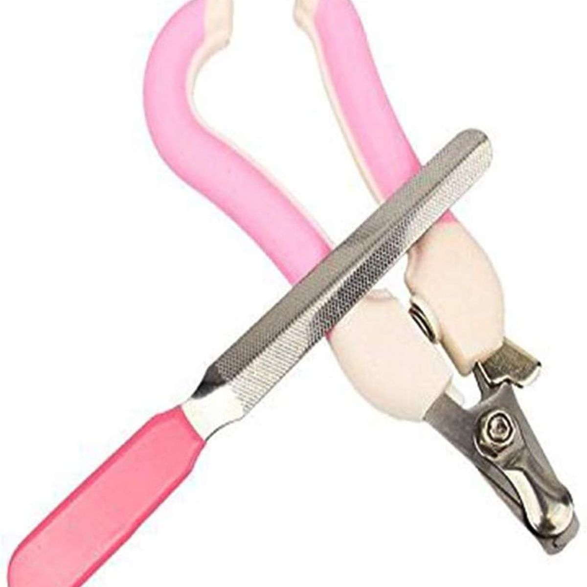 DEFENSOR FOREVER - Corta Uñas Perros Gatos Conejo Tipo Alicate + Lima De Uñas