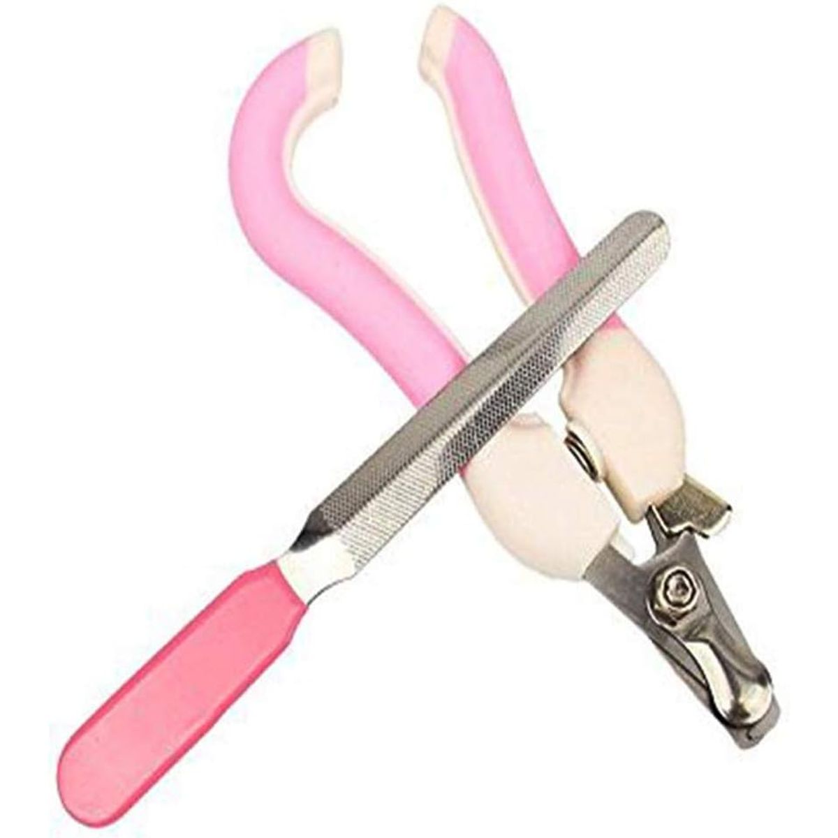 DEFENSOR FOREVER - Corta Uñas Perros Gatos Conejo Tipo Alicate + Lima De Uñas