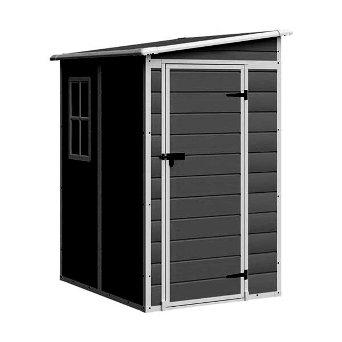 IGPRO - Bodegas Jardin Plastico PP 151X121X193CM Gris Oscuro