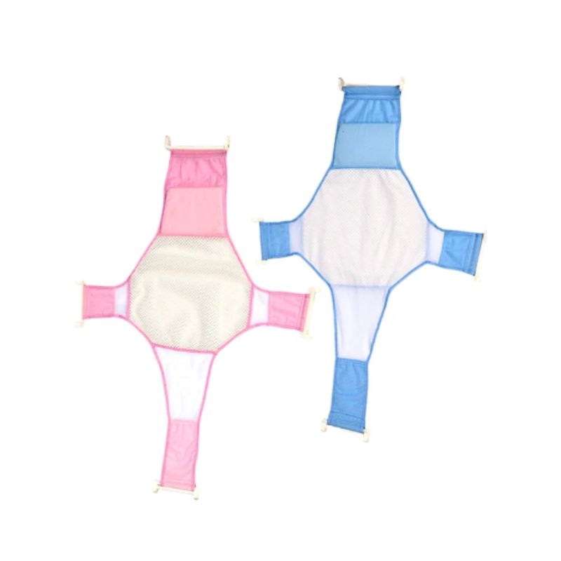 GENERICO - Malla Soporte Apoyo Para Tina Baño Bebé Color Rosa