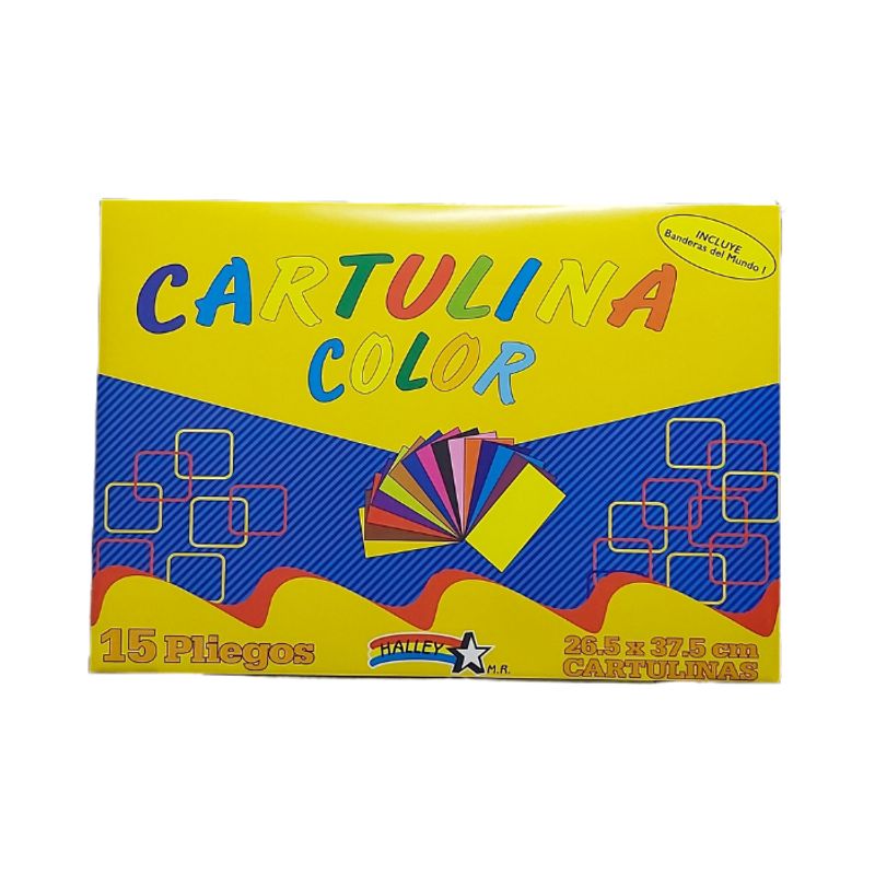 GENERICO - Block Cartulina De Colores Lucero