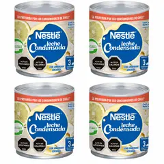 NESTLE - Leche Condensada 397g Tarro X4