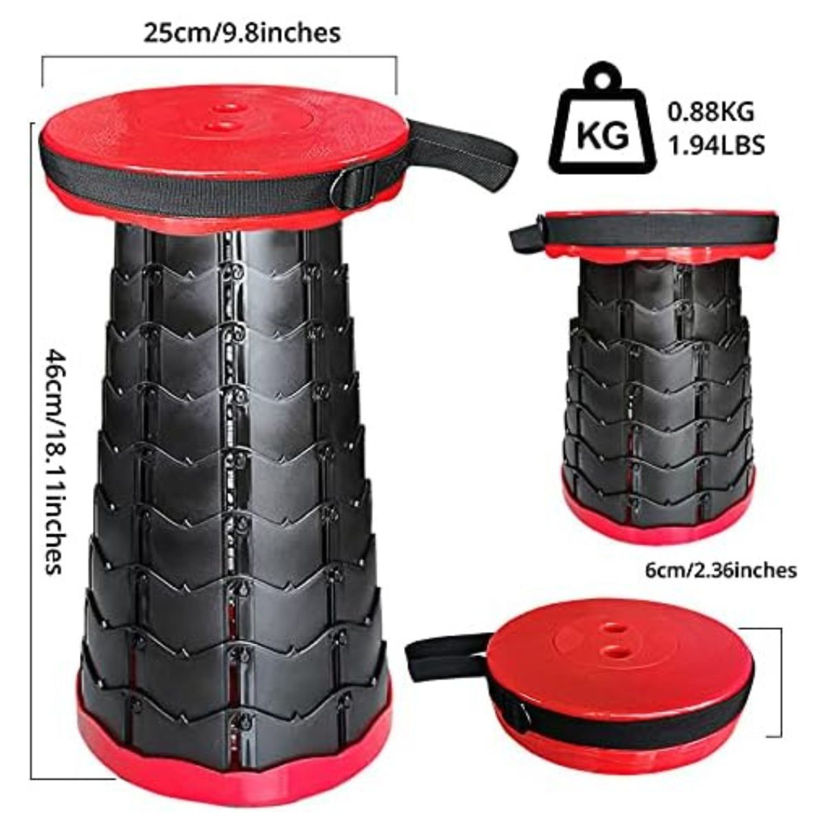 GENERICO - Taburete Plegable Para Campamento