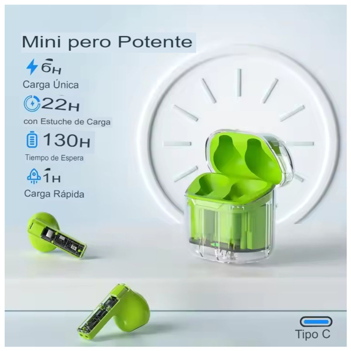 GENERICO - Audífonos inalámbrico Zero Cables