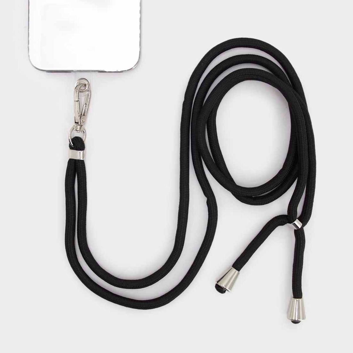 GENERICO - Strap colgante para celular negro 0113NE