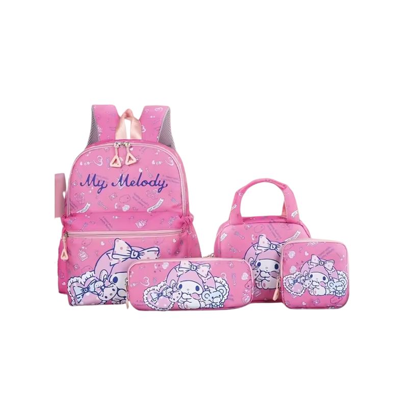 TIOZONEY - Set Mochila Infantil Niñas Escolar Melody