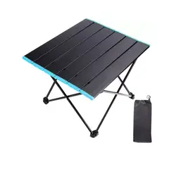 GENERICO - Mesa Plegable Camping Paseo Evento Bolso Portatil 40x35x32cm