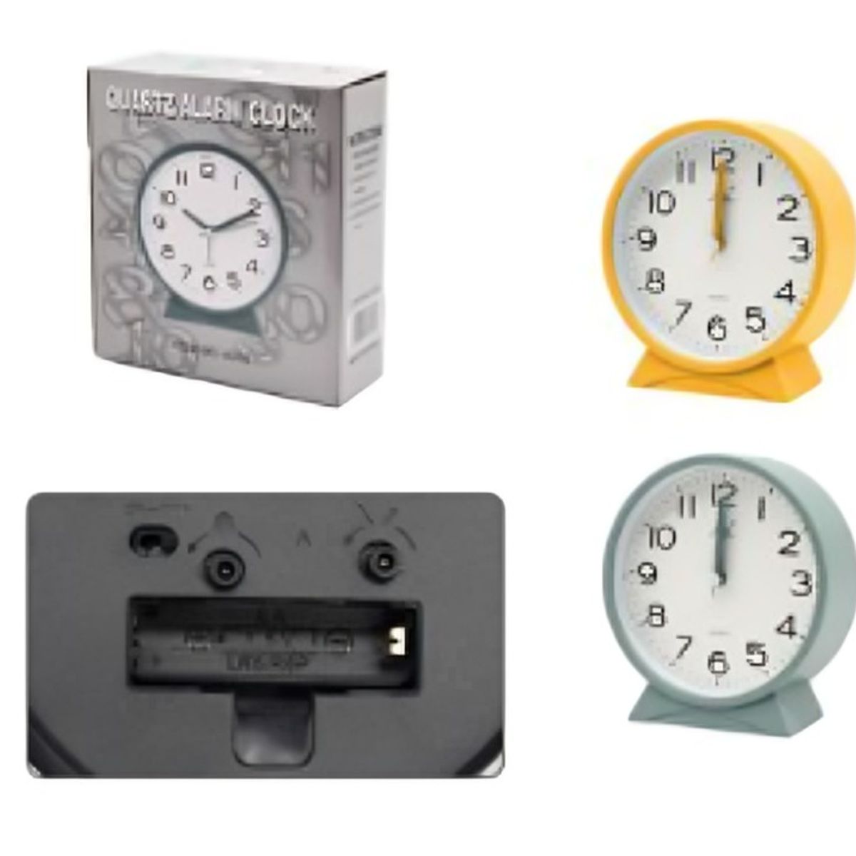 OEM - Reloj despertador 12x115 cm de Diámetro