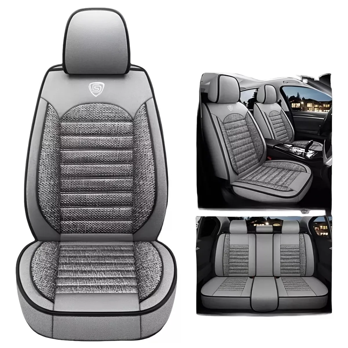 MUNDO MAGIA - Fundas Cubre Asiento Universales De Lino De Calidad