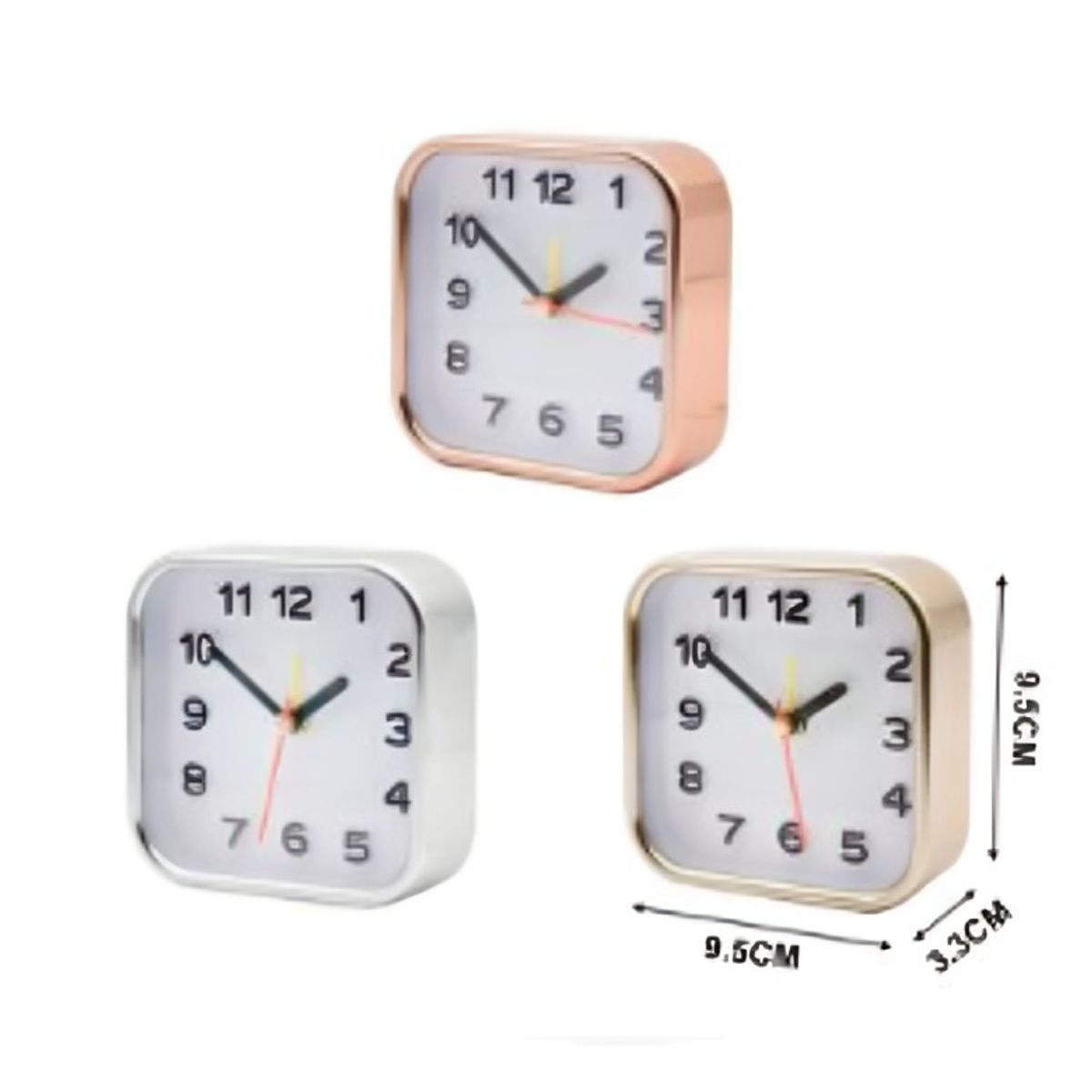 OEM - Reloj despertador 95x95 cm de Diámetro