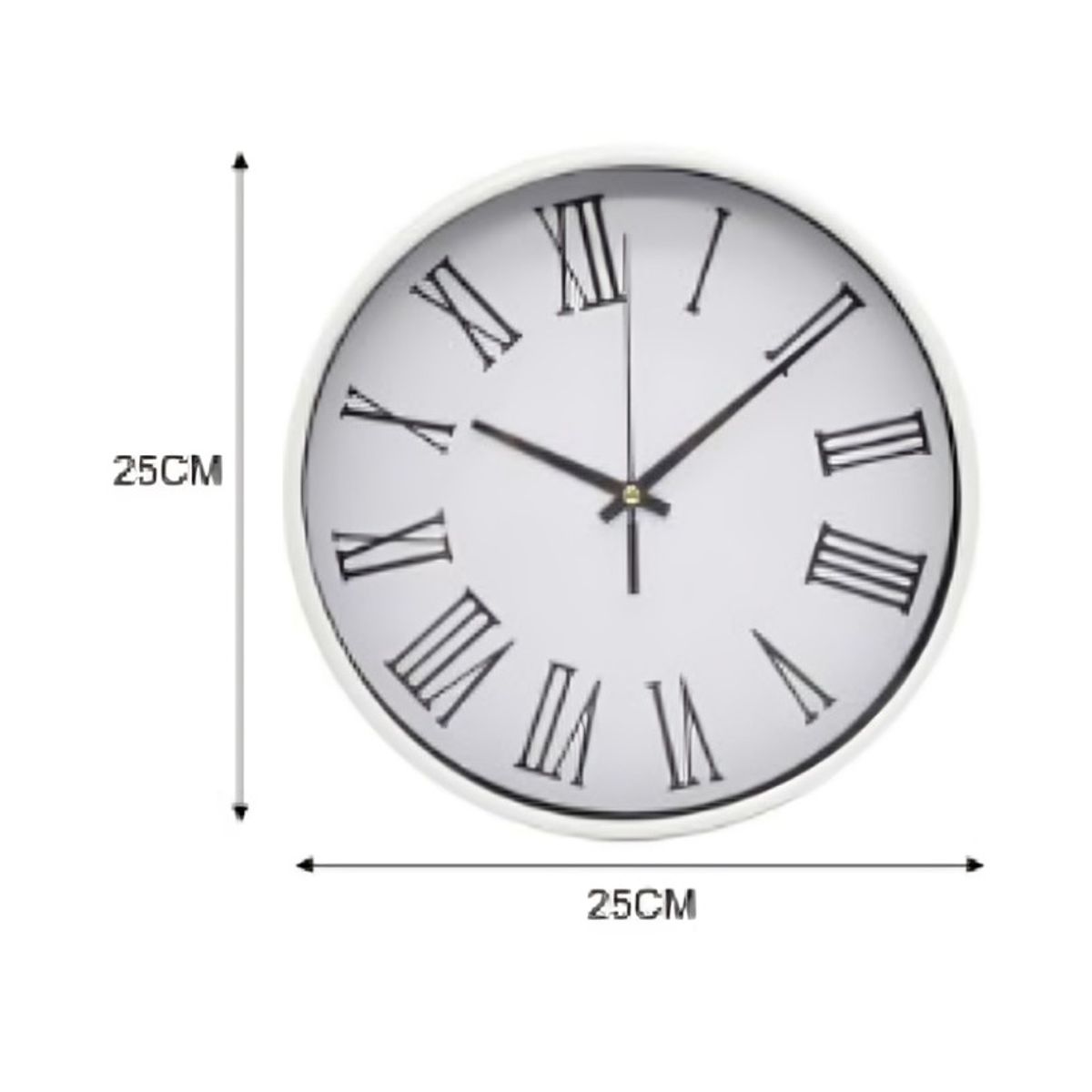 OEM - Reloj de pared 25 cm de Diámetro