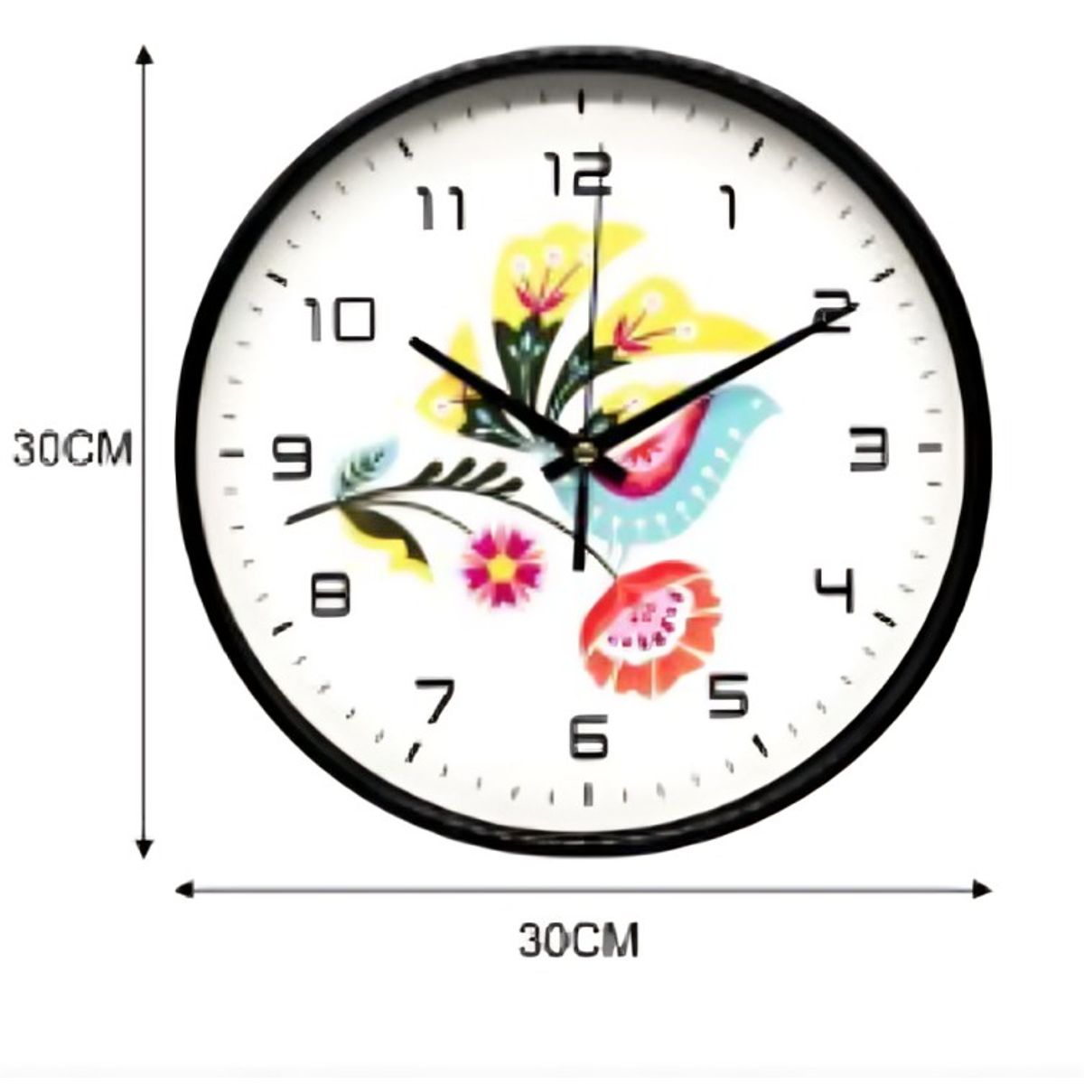 OEM - Reloj de pared 30 cm de Diámetro