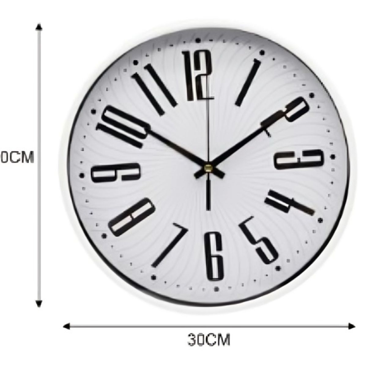 OEM - Reloj de pared 30 cm de Diámetro