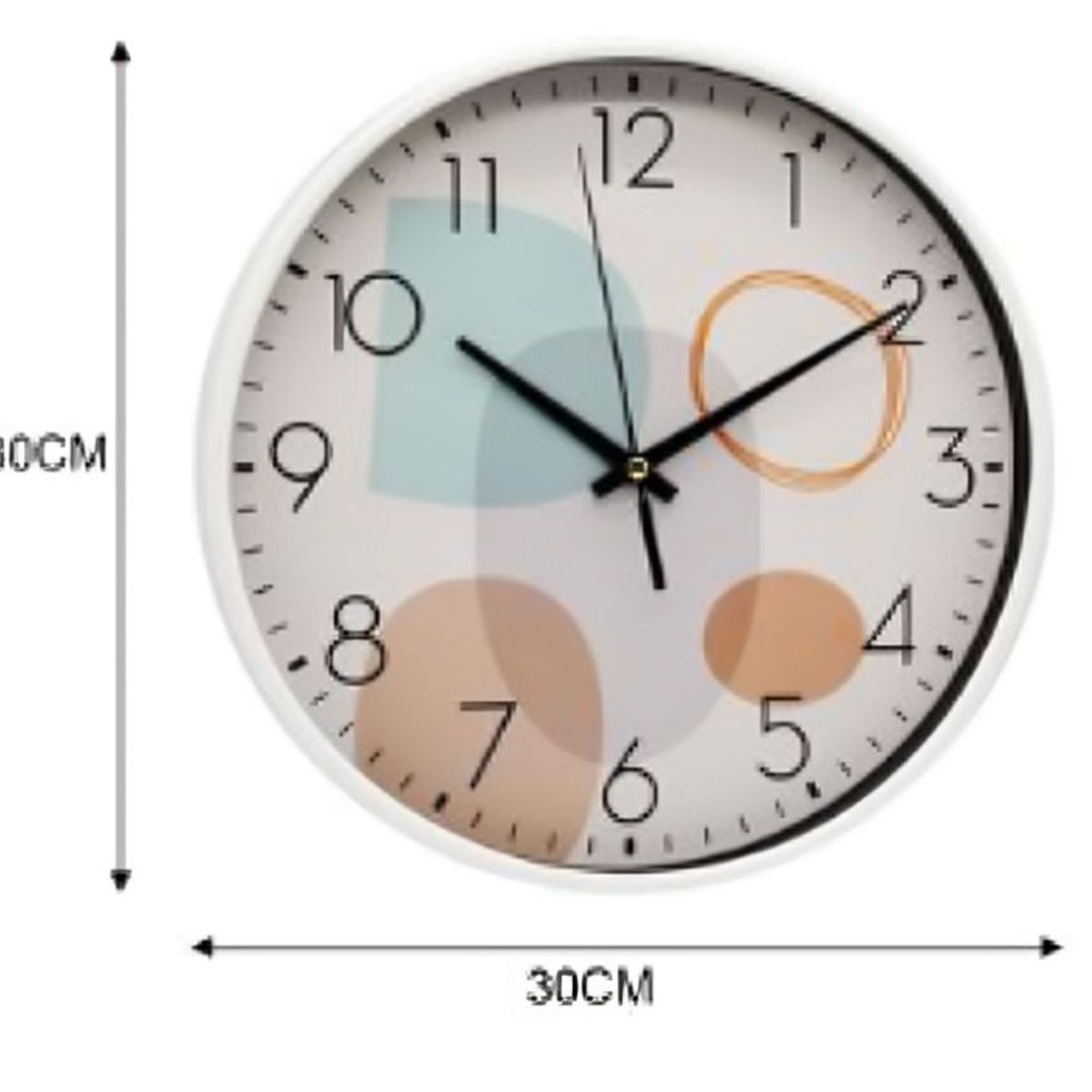 OEM - Reloj de pared 30 cm de Diámetro