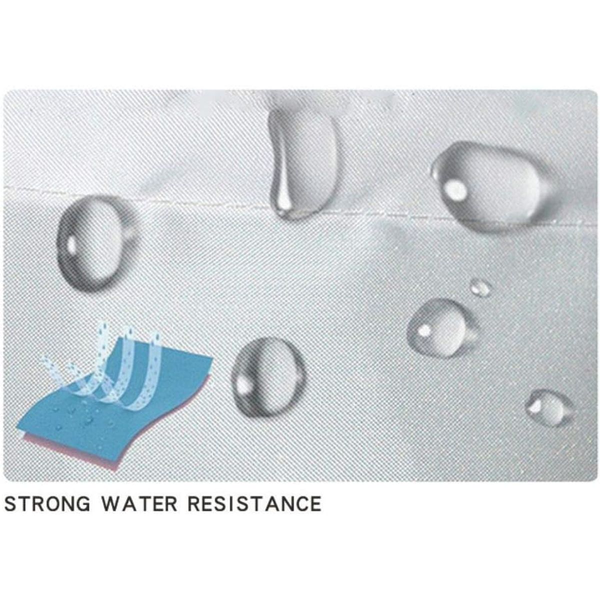 GENERICO - SET DE BAÑO IMPERNEABLE 4 PIEZA DISEÑO ARENA DE MAR TF