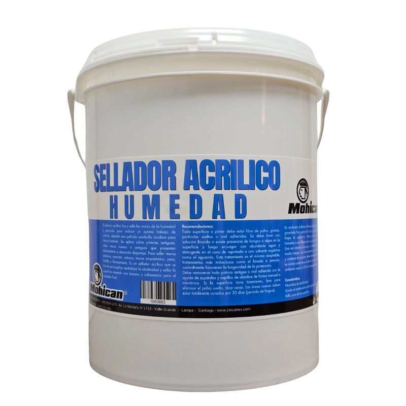 MOHICAN - SELLADOR ACRÍLICO HUMEDAD 1 GALÓN MOHICAN