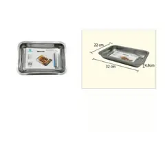 GENERICO - Bandeja Horno Acero Inoxidable 32X22X48Cm