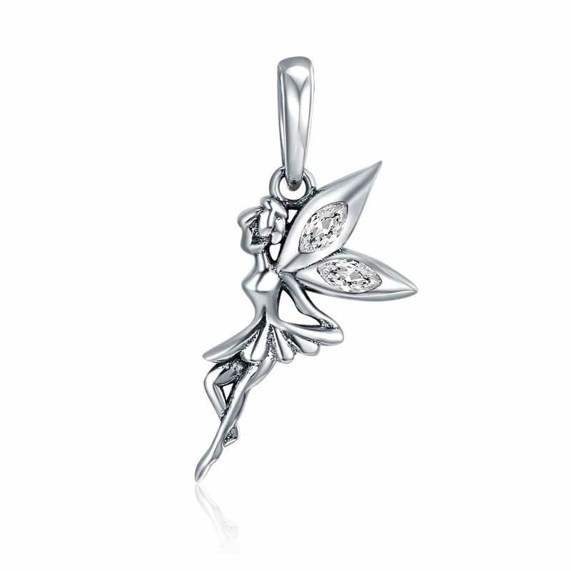 TODOJOYAS - Charm Dije Plata 925 Hada con Circones