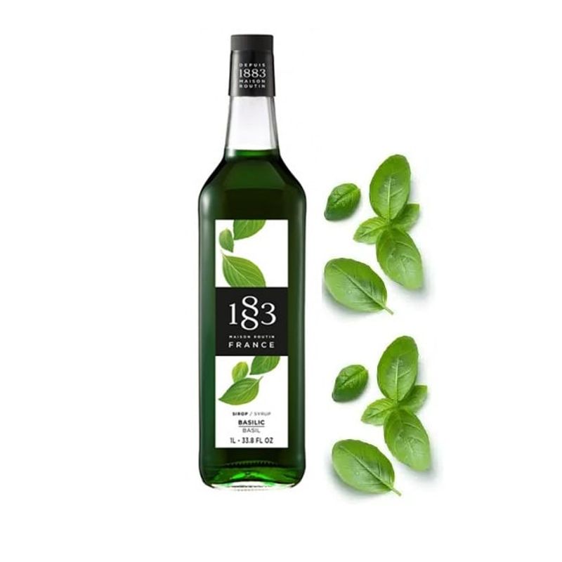 1883 MAISON ROUTIN - Sirop Routin  Albahaca 1000 ml