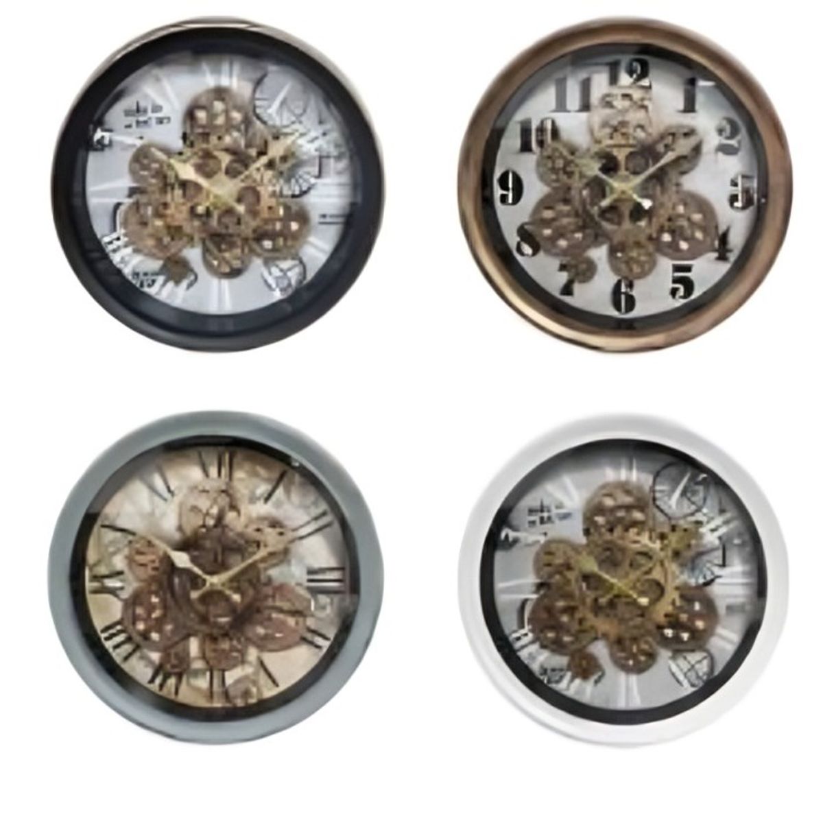 OEM - Reloj de pared 35x35 cm de Diámetro