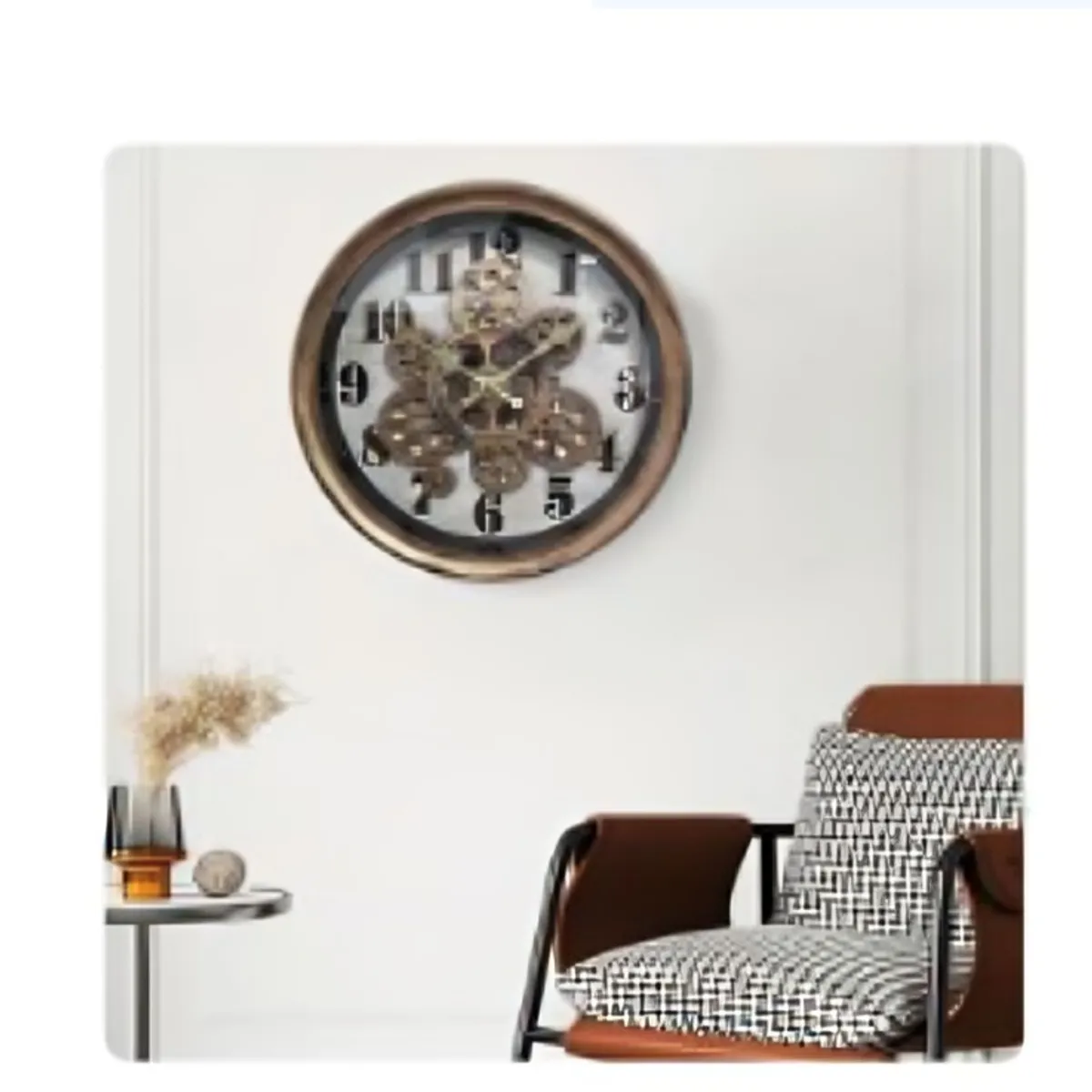 OEM - Reloj de pared 35x35 cm de Diámetro