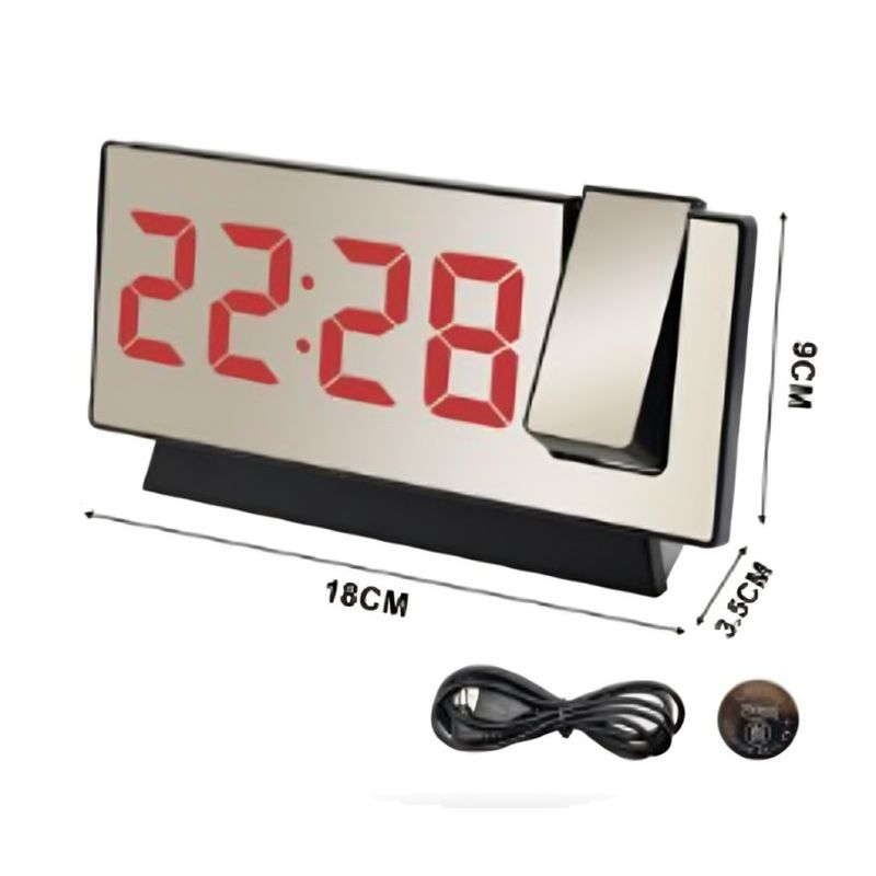 OEM - Reloj despertador 185x9 cm  de Diámetro