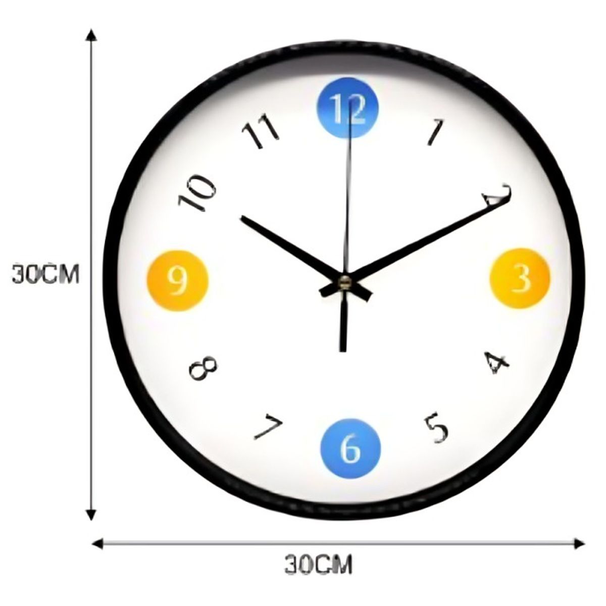 OEM - Reloj de pared 30 cm de Diámetro