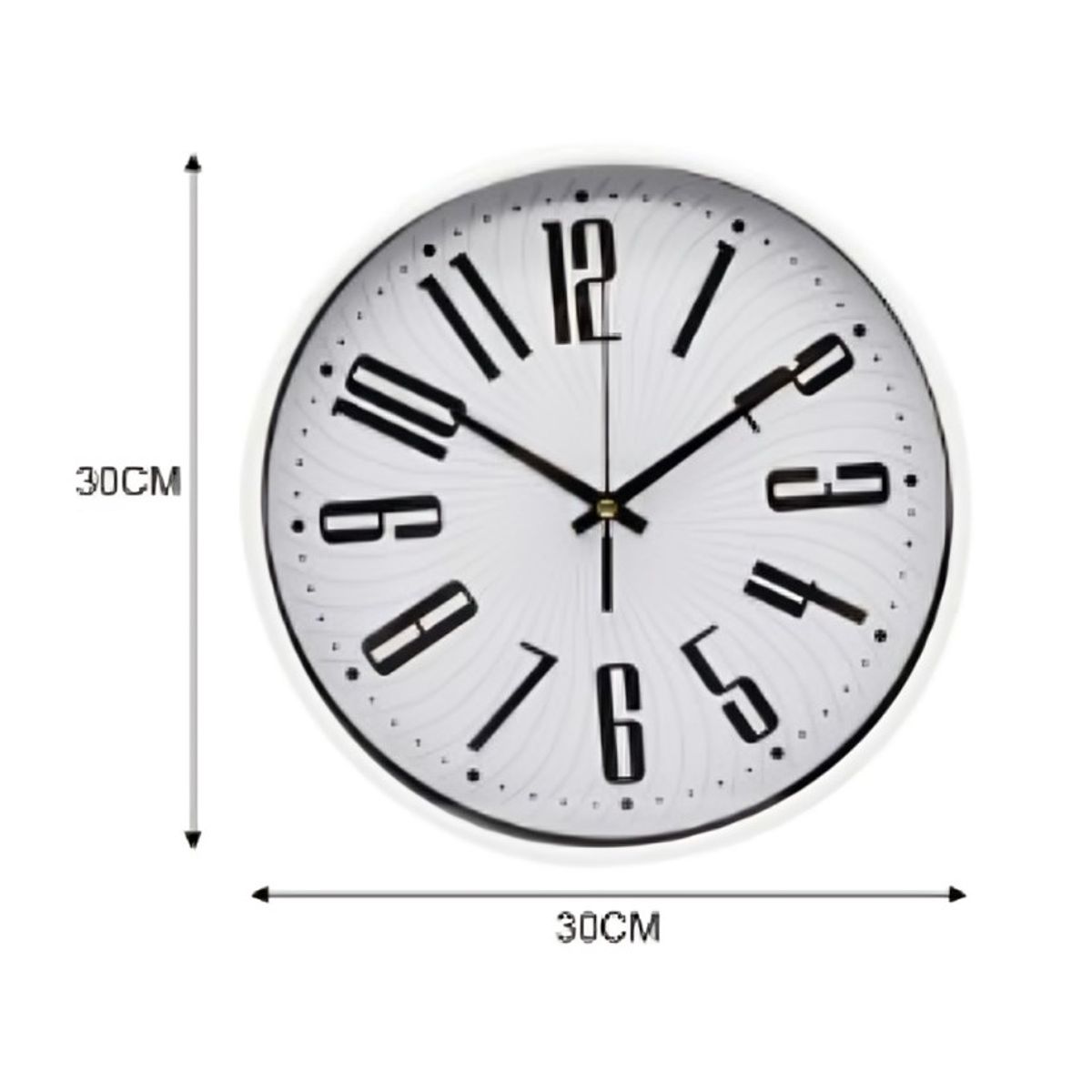 OEM - Reloj de pared 30 cm de Diámetro