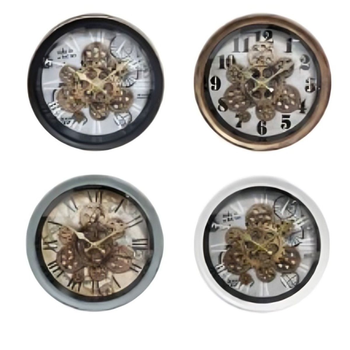 OEM - Reloj de pared 35x35 cm de Diámetro