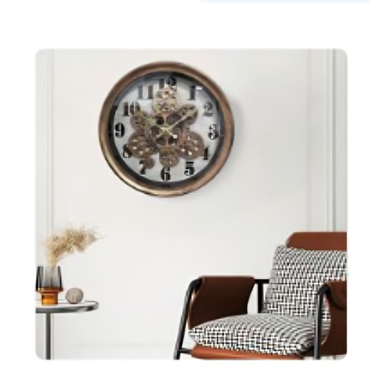 OEM - Reloj de pared 35x35 cm de Diámetro