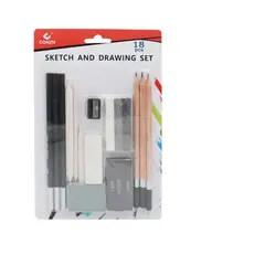 GENERICO - Lápices de Boceto 18pcs