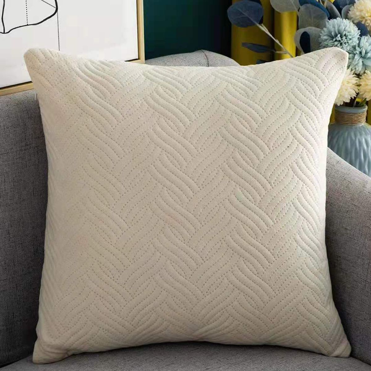 GENERICO - Fundas de cojin Pacjk 2 unidades