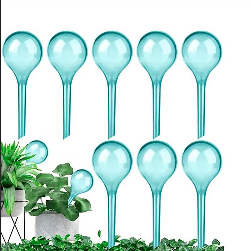GENERICO - Riego Automático por goteo para plantas - Pack de 5 bombillas 13x5