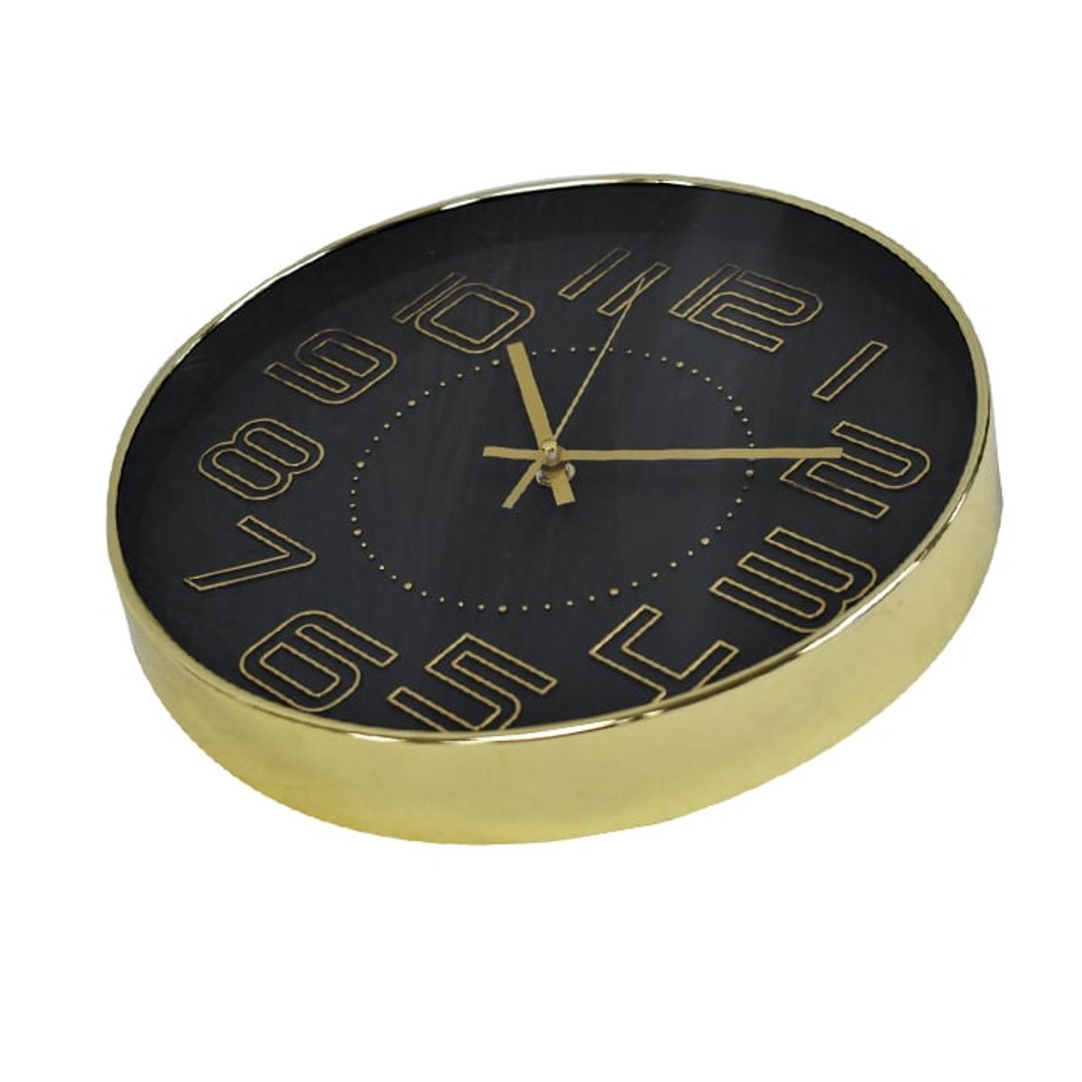 GENERICO - Reloj Termómetro Black 30 cm.