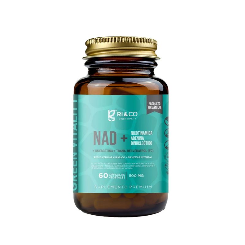 GENERICO - Suplemento Nad+ Nicotinamida Adenina Organico 60 Cap