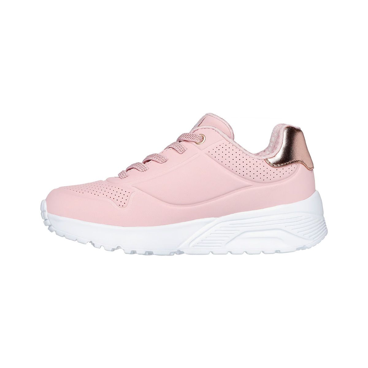 SKECHERS - Zapatillas Joven Uno Lite Skechers Rosadas/Blancas
