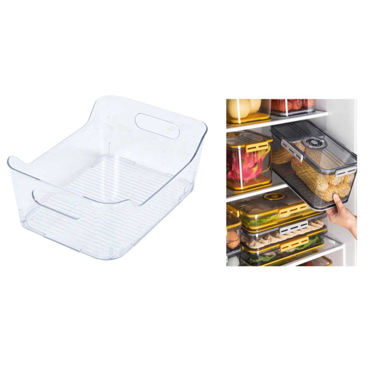 GENERICO - Caja organizadora para refrigerador 20×14×8CM