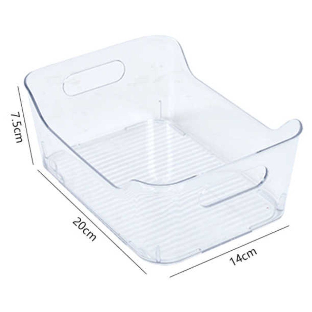 GENERICO - Caja organizadora para refrigerador 20×14×8CM