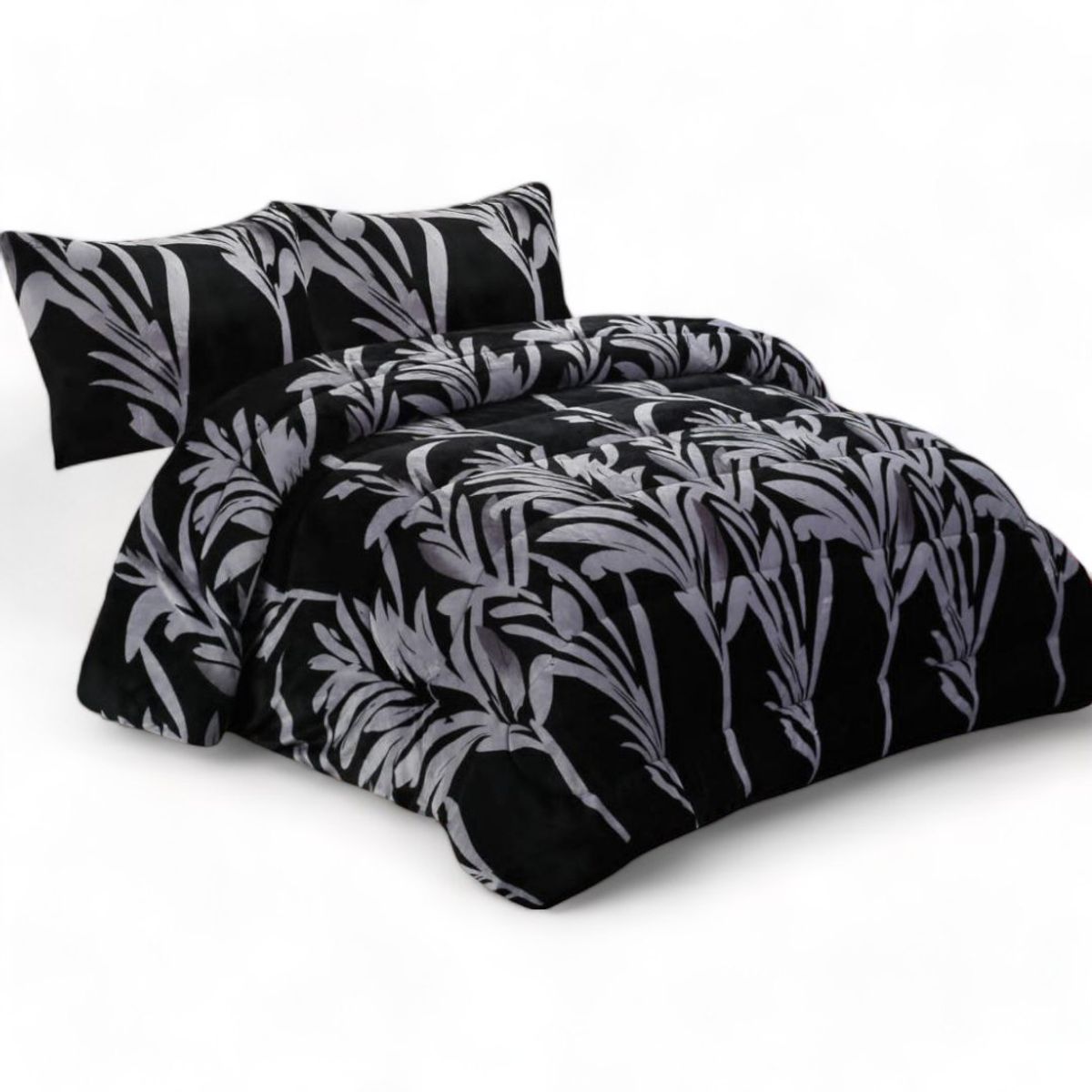 GENERICO - Cobertor plush con chiporro 230x250 2p diseño