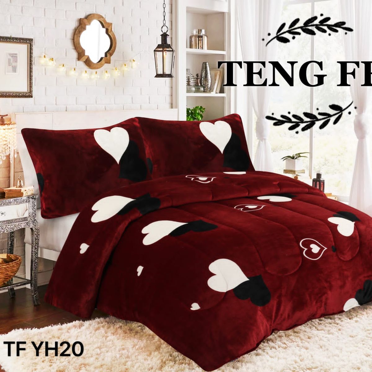 GENERICO - Cobertor plush con chiporro 230x250 2p diseño